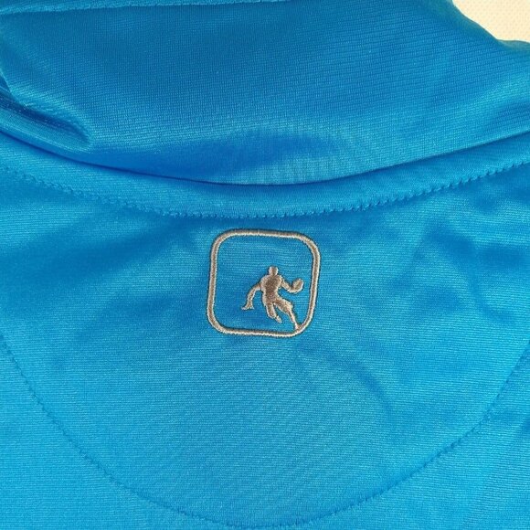 And1 Athletic Full Zip Jacket Track Basketball Men Size S Blue Gray Long Sleeve - Picture 5 of 9